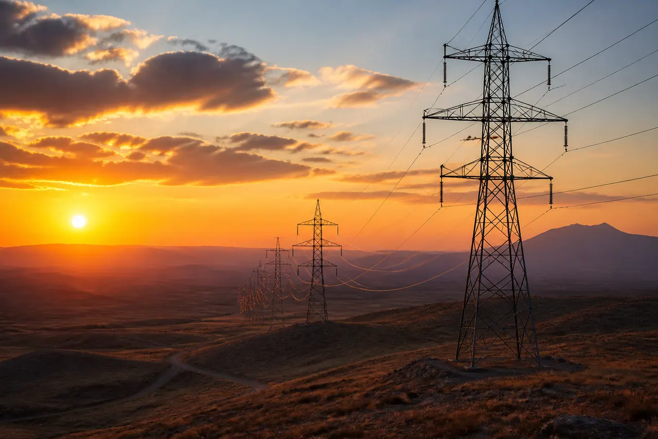 Örnek proje görseli: enerji hattı koridoru